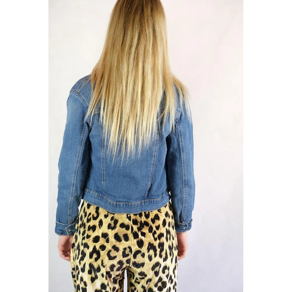 Old Navy Kids Denim Jean Jacket - Size 14