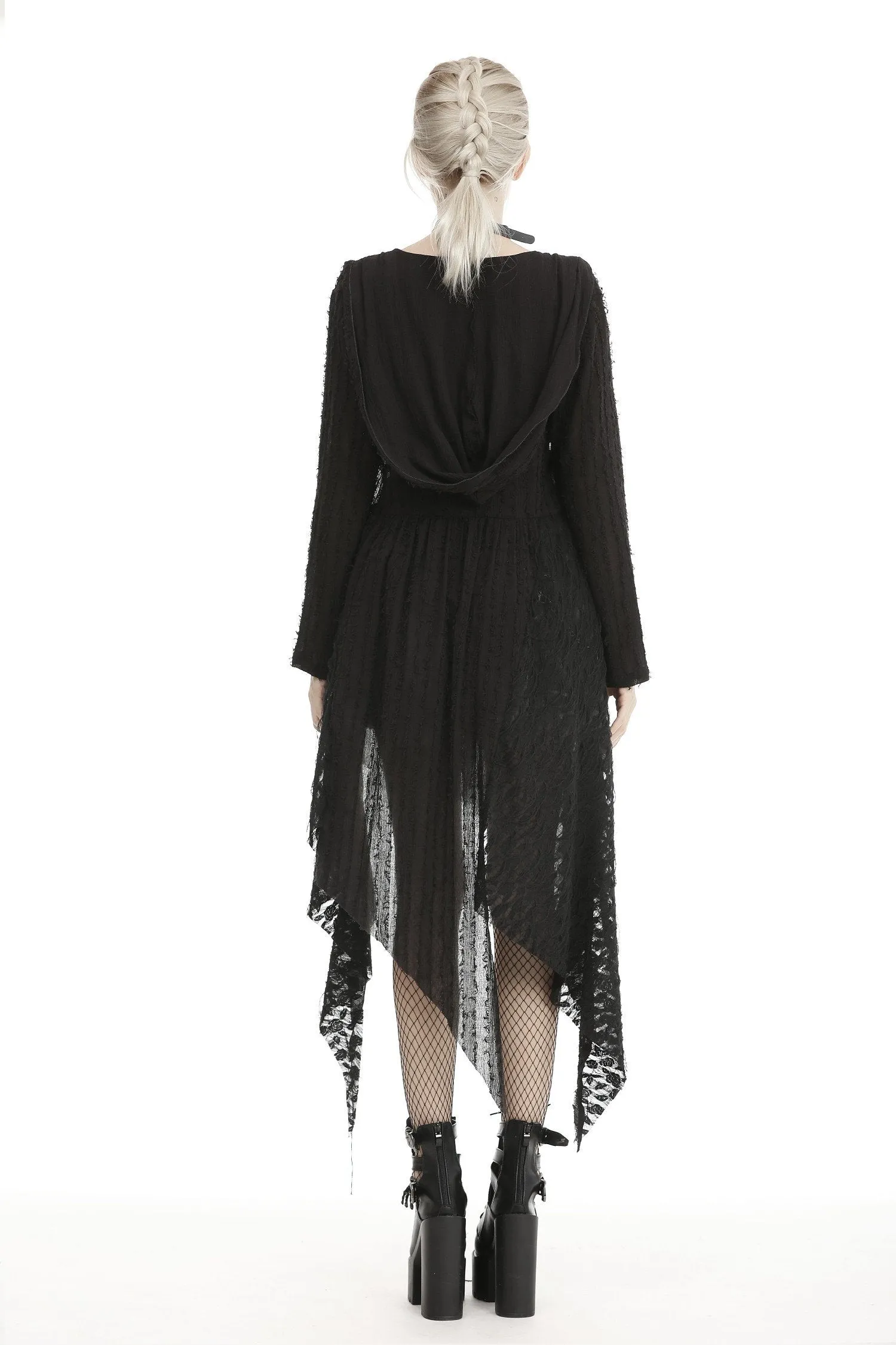 Punk shredded cardigan thin coat JW214