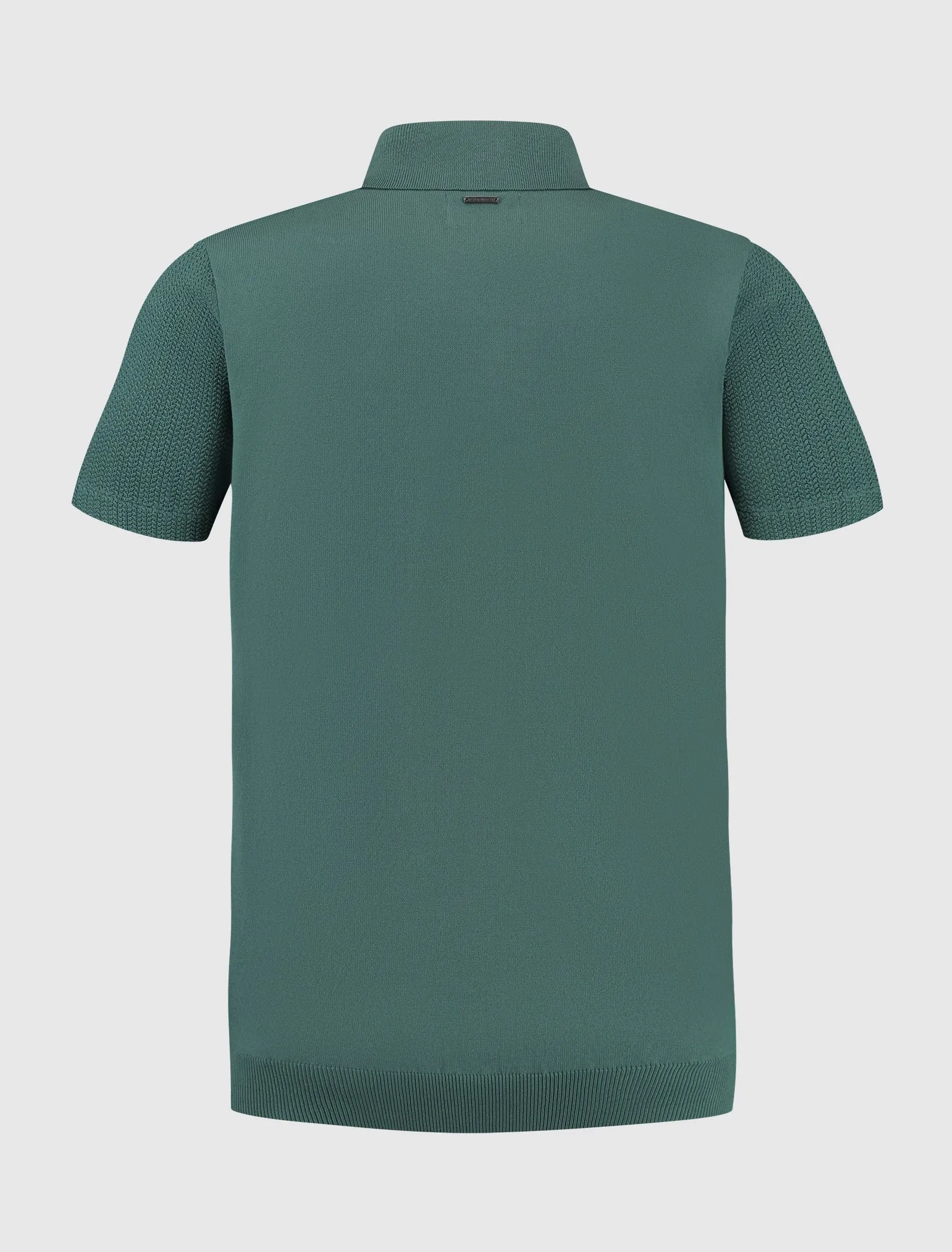 Pure Path Structure Knitwear Polo