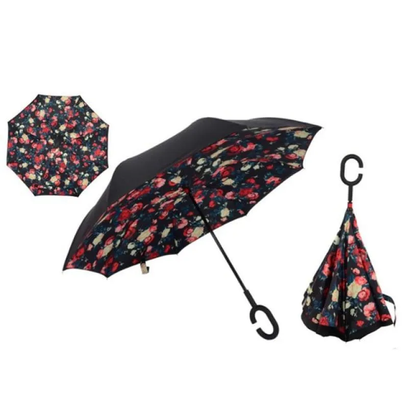 Reverse Folding Umbrella