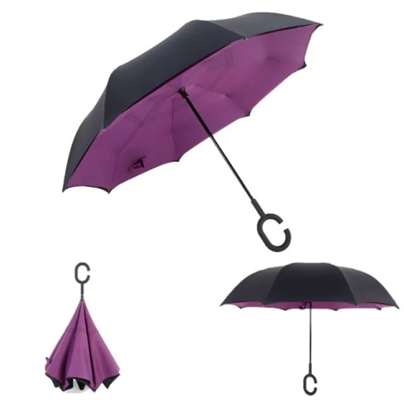Reverse Folding Umbrella