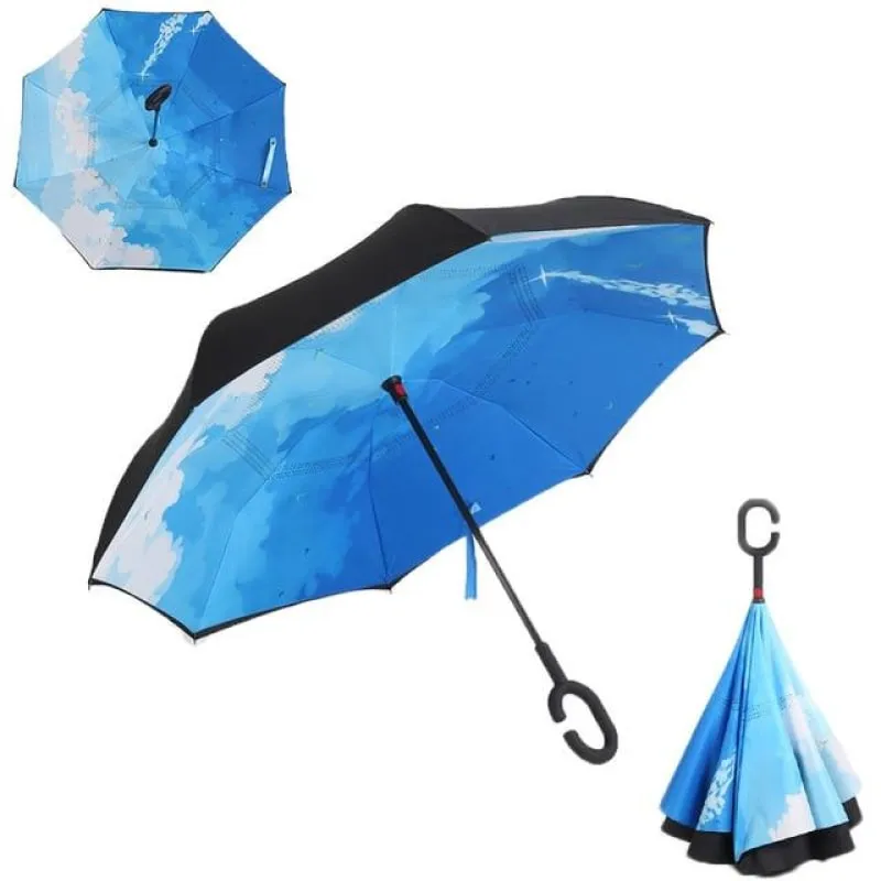 Reverse Folding Umbrella
