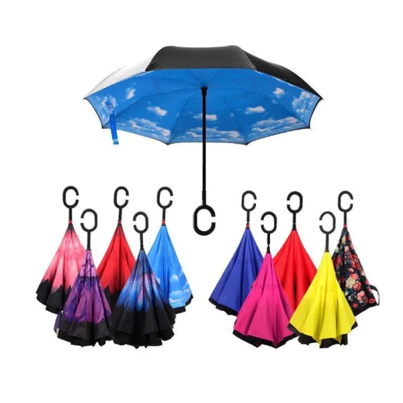 Reverse Folding Umbrella