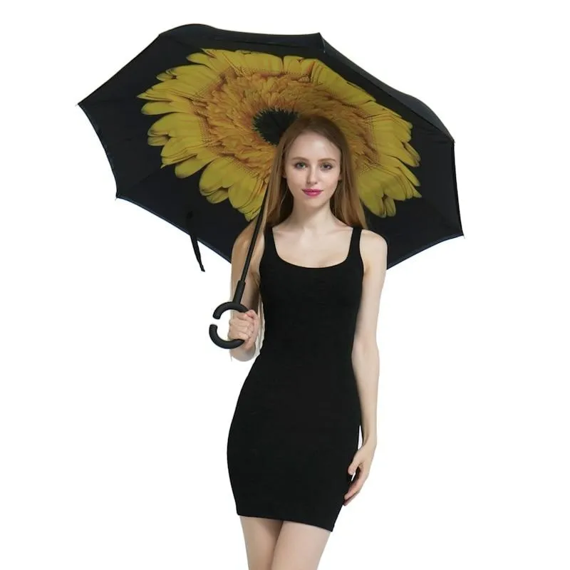 Reverse Folding Umbrella