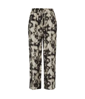 Sahelena Wide Leg Pants in Animalier