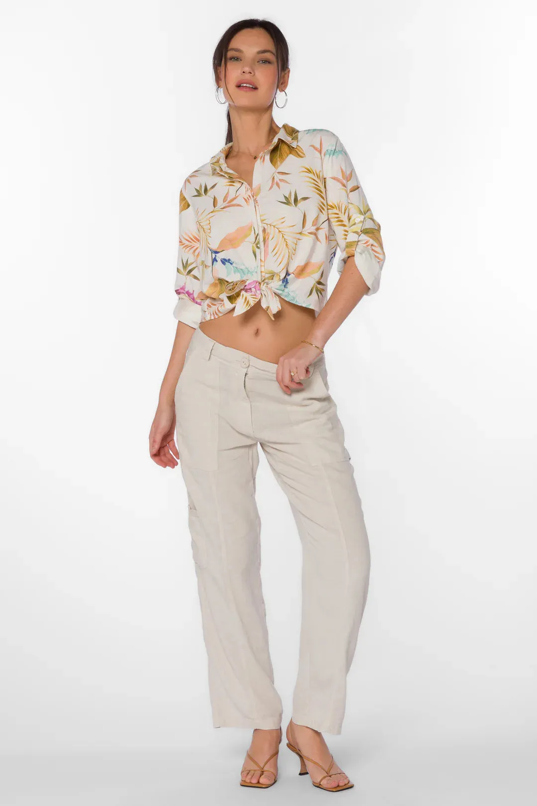 Velvet Heart Solange Vintage Tropical Shirt (Multi)