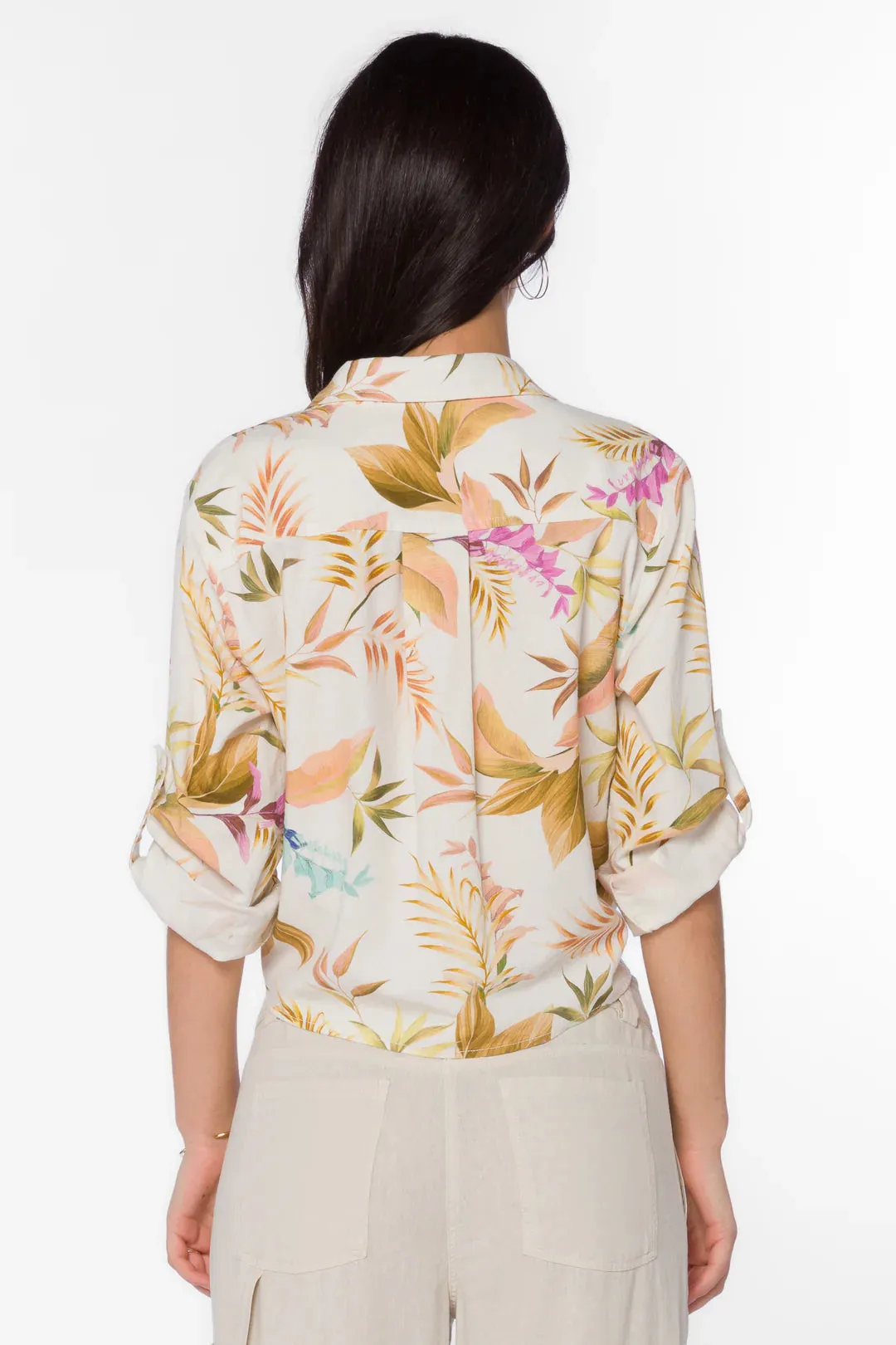 Velvet Heart Solange Vintage Tropical Shirt (Multi)