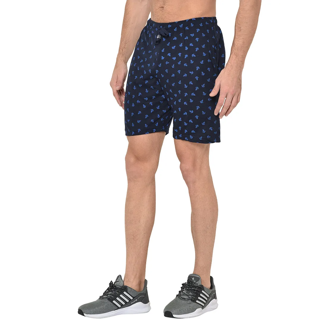 Vimal Jonney Dark Blue Shorts For Men's