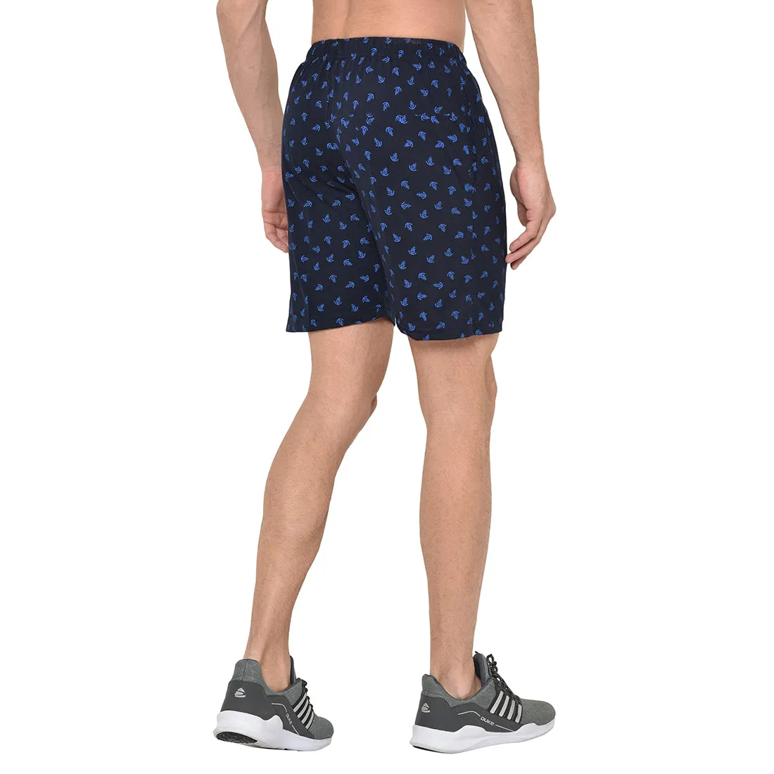 Vimal Jonney Dark Blue Shorts For Men's