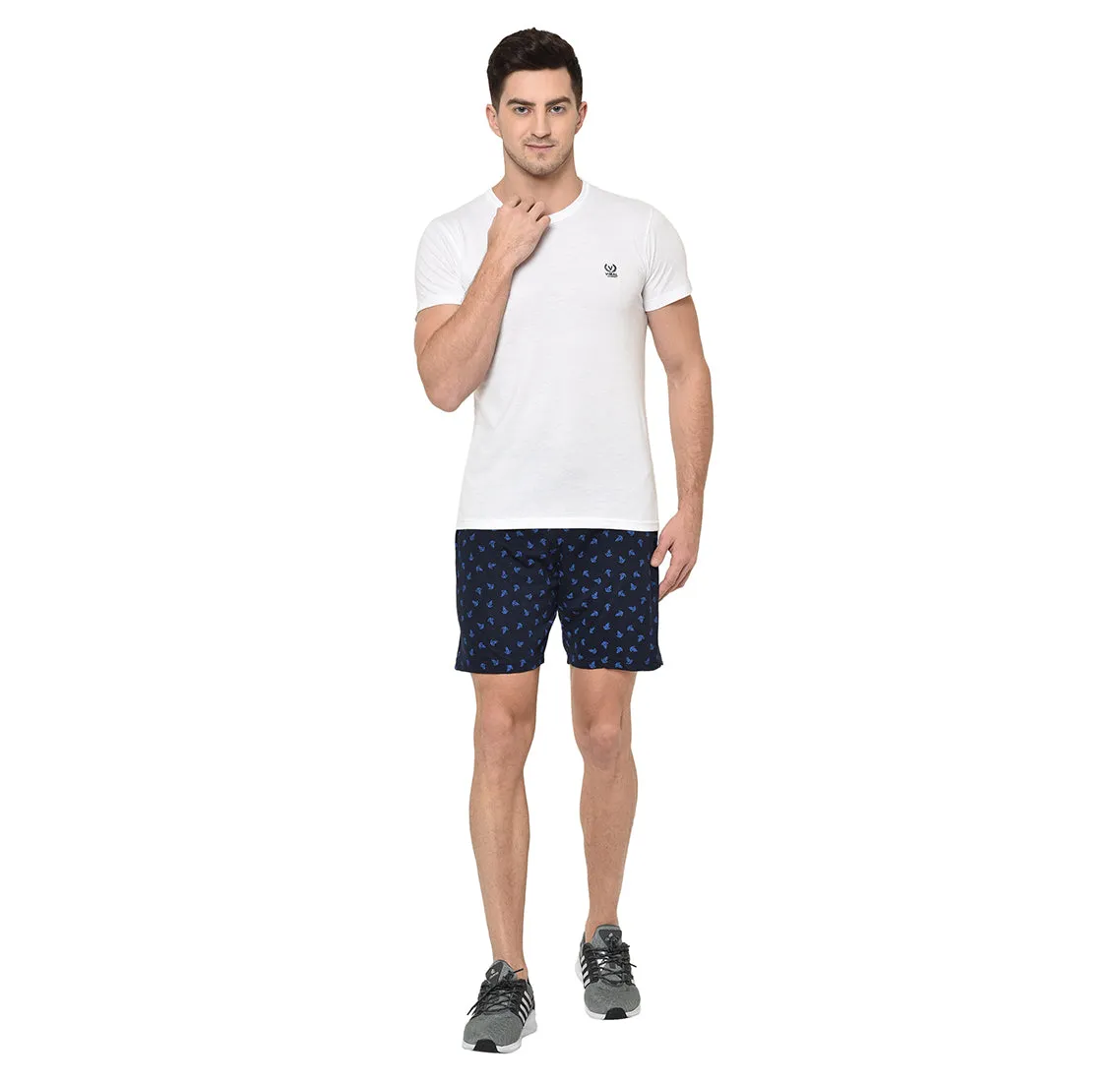Vimal Jonney Dark Blue Shorts For Men's