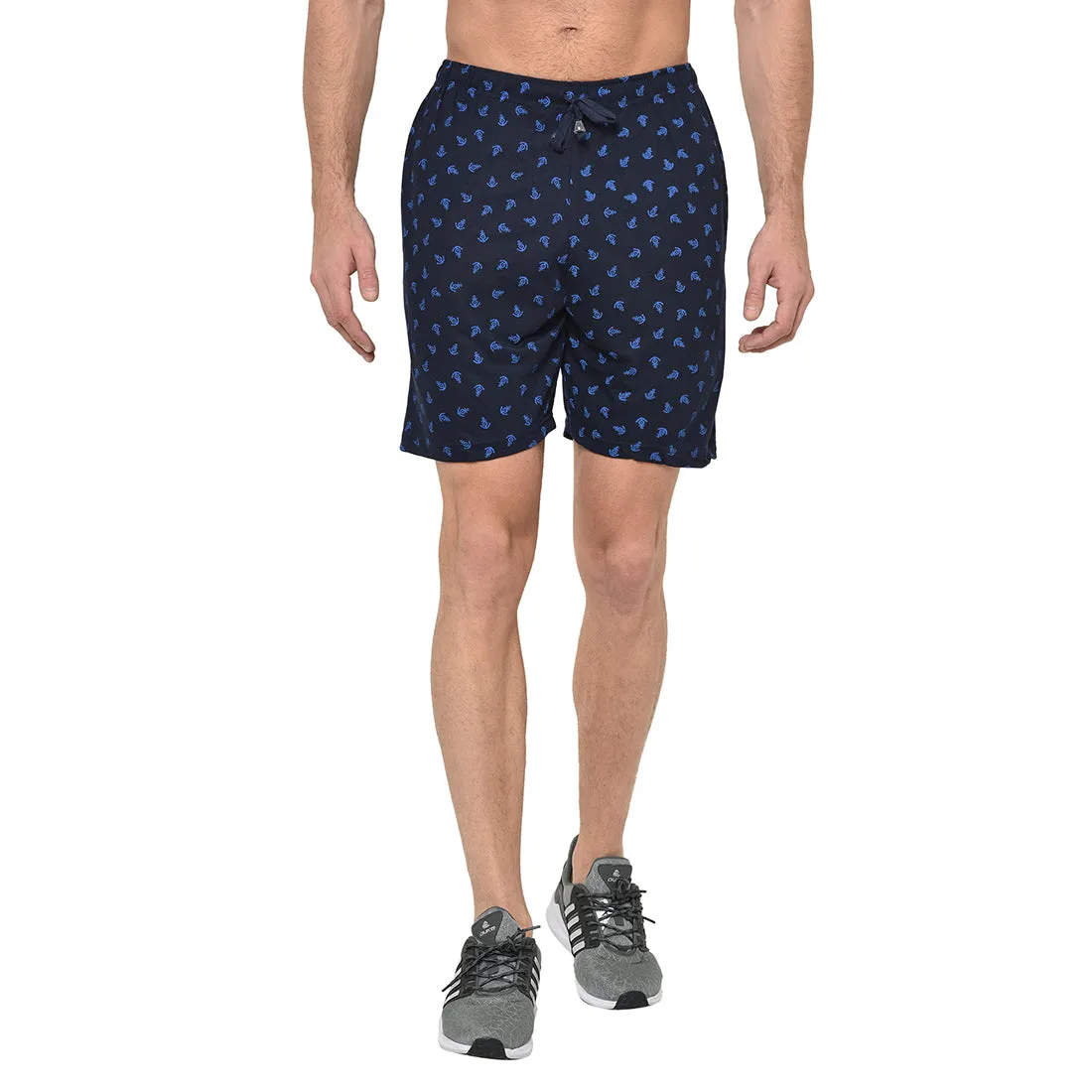 Vimal Jonney Dark Blue Shorts For Men's