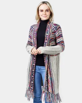 Western Tassled Knit