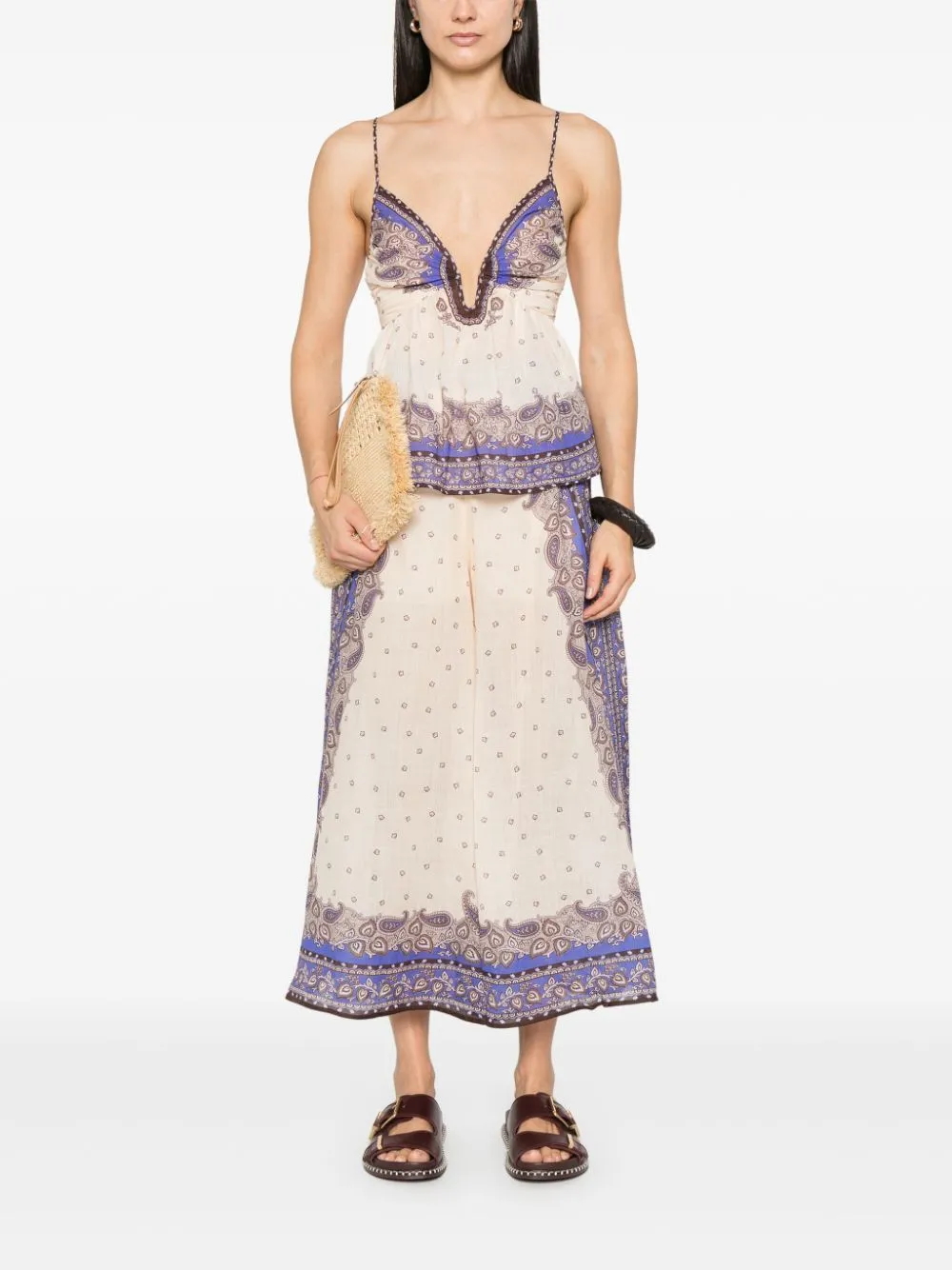 Zimmermann Trousers Purple